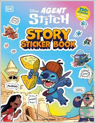 Disney Stitch Story Sticker Book - DK - cover
