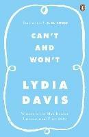 Can't and Won't - Lydia Davis - cover