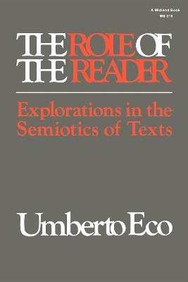 The Role of the Reader: Explorations in the Semiotics of Texts - Umberto Eco - cover