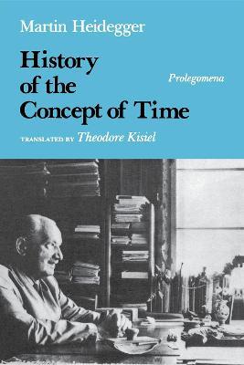 History of the Concept of Time: Prolegomena - Martin Heidegger - cover