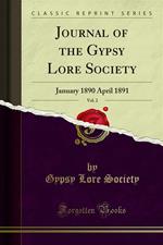 Journal of the Gypsy Lore Society