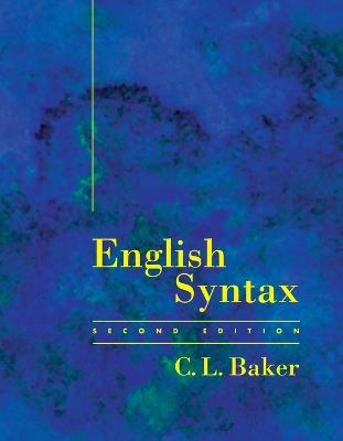 English Syntax - C. L. Baker - cover