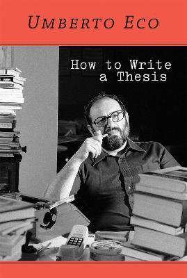 How to Write a Thesis - Umberto Eco - cover