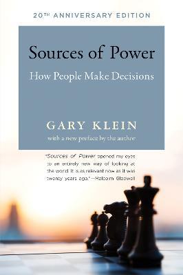 Sources of Power: How People Make Decisions - Gary A. Klein - cover