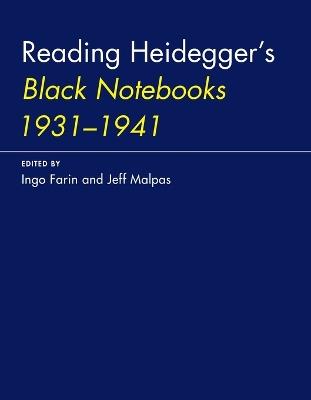 Reading Heidegger's Black Notebooks 1931-1941 - cover