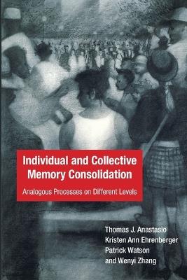 Individual and Collective Memory Consolidation: Analogous Processes on Different Levels - Thomas J. Anastasio,Kristen Ann Ehrenberger,Patrick Watson - cover