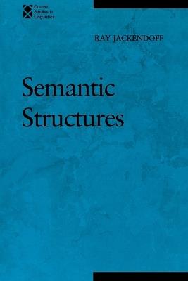 Semantic Structures - Ray S. Jackendoff - cover