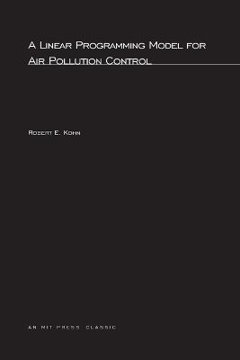A Linear Programming Model for Air Pollution Control - Robert Kohn - cover