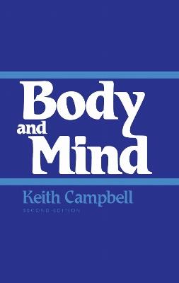 Body and Mind: Second Edition - Keith Campbell - cover