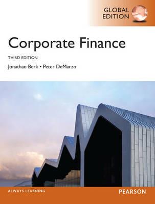 Corporate Finance - Jonathan Berk,Peter DeMarzo - cover