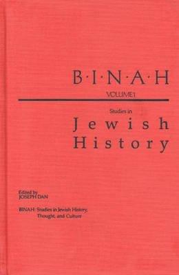 Binah: Volume I; Studies in Jewish History - cover