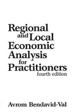 Regional and Local Economic Analysis for Practitioners, 4th Edition