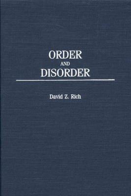 Order and Disorder - David Rich - cover