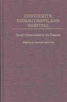 Continuity, Commitment, and Survival: Jewish Communities in the Diaspora - Sol Encel,Leslie Stein - cover