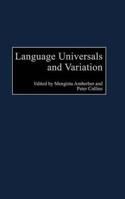 Language Universals and Variation - cover
