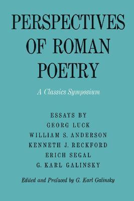 Perspectives of Roman Poetry: A Classics Symposium - cover