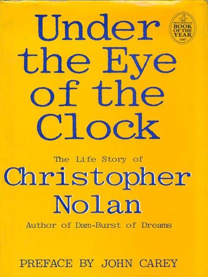 Under the eye of the clock - Christopher Nolan - copertina