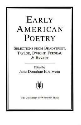 Early American Poetry - cover