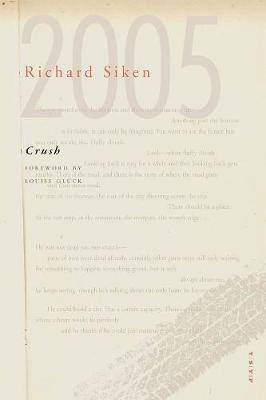 Crush - Richard Siken - cover