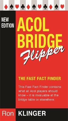 Acol Bridge Flipper - Ron Klinger - cover