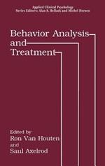 Behavior Analysis and Treatment