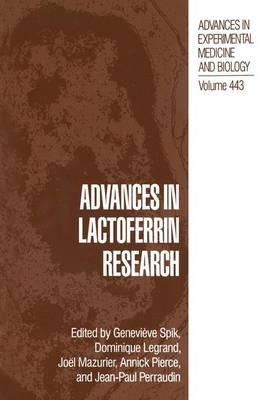 Advances in Lactoferrin Research - cover