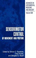Sensorimotor Control of Movement and Posture