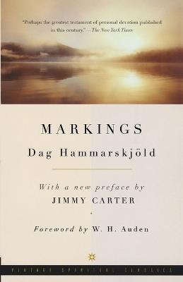Markings: Spiritual Poems and Meditations - Dag Hammarskjold - cover