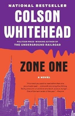 Zone One - Colson Whitehead - cover