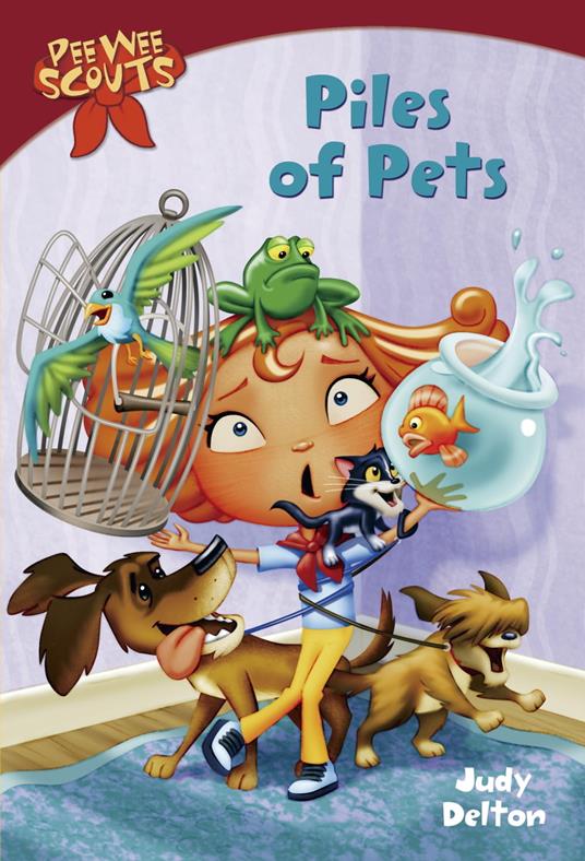 Pee Wee Scouts: Piles of Pets - Judy Delton,Alan Tiegreen - ebook