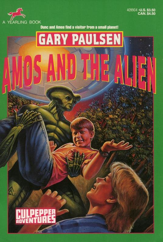 AMOS AND THE ALIEN - Gary Paulsen - ebook