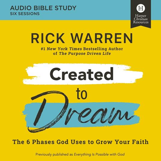 Created to Dream Bible Study: Audio