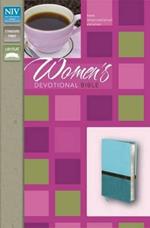 NIV, Women's Devotional Bible, Leathersoft, Teal
