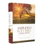 Amplified Holy Bible, Large Print, Hardcover: Captures the Full Meaning Behind the Original Greek and Hebrew