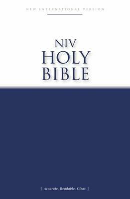 NIV, Economy Bible, Paperback: Accurate. Readable. Clear. - cover