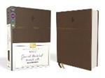 NRSV, Journal the Word Bible with Apocrypha, Leathersoft, Brown, Comfort Print: Reflect, Journal, or Create Art Next to Your Favorite Verses