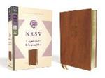 NRSV, Single-Column Reference Bible, Leathersoft, Brown, Comfort Print
