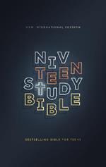 NIV, Teen Study Bible, Hardcover, Navy, Comfort Print