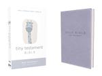 NIV, Tiny Testament Bible, New Testament, Leathersoft, Blue, Comfort Print