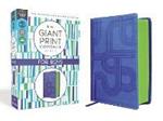 NIrV, Giant Print Compact Bible for Boys, Leathersoft, Blue, Comfort Print