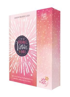 NIrV, Radiant Virtues Bible for Girls: A Beautiful Word Collection, Hardcover, Magnetic Closure, Comfort Print: Explore the virtues of faith, hope, and love - Zondervan - cover