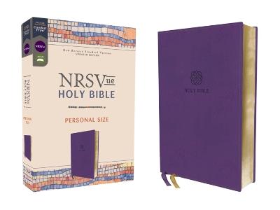 NRSVue, Holy Bible, Personal Size, Leathersoft, Purple, Comfort Print - Zondervan - cover