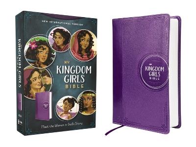 NIV, Kingdom Girls Bible, Full Color, Leathersoft, Purple, Comfort Print: Meet the Women in God's Story - Jean E. Syswerda - cover