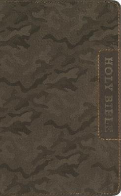 NIV, Boys' Bible, Leathersoft, Brown Camo, Thumb Indexed Tabs, Comfort Print - Zondervan - cover