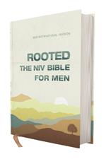 Rooted: The NIV Bible for Men, Hardcover, Cream, Comfort Print