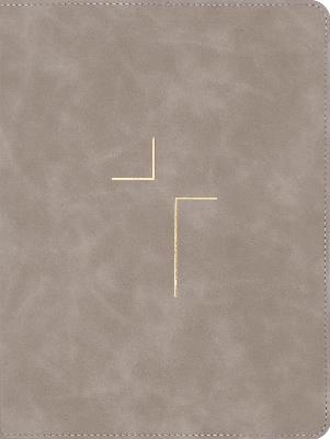The Jesus Bible, NIV Edition, Leathersoft, Stone, Comfort Print - cover