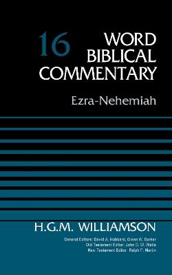 Ezra-Nehemiah, Volume 16 - H.G.M. Williamson - cover