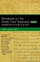 Devotions on the Greek New Testament, Volume Two: 52 Reflections to Inspire and   Instruct - Paul Norman Jackson - cover