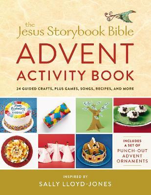 The Jesus Storybook Bible Advent Activity Book: 24 Guided Crafts, plus Games, Songs, Recipes, and More - Sally Lloyd-Jones - cover
