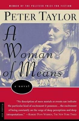 A Woman of Means - Peter Taylor - cover